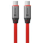 Tactical Fat Man 2.0 Cable USB-C/USB-C 1m Red 8596311292378