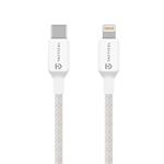 Tactical Stitch Thread Cable USB-C/Lightning 1m White 8596311283420