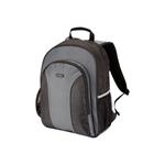 Targus Essential 15.4 - 16 inch / 39.1 - 40.6cm Laptop Backpack - Batoh na notebook - 16" - šedá, č TSB023EU