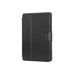 Targus Safe Fit Universal - Pouzdro s klopou pro tablet - termoplastický polyuretan (TPU) - černá - THZ784GL