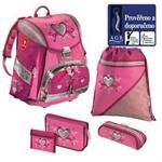 TASKA HAMA SKOLSKA - 5 dielny set, Step by Step Pink Romance 102556