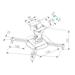 TB Projector mount ceiling TB-M51 10kg 15,2cm