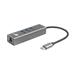 TB Touch USB C - RJ45, 3x USB adaptér 1000Mb/s AKTBXKACRJ453UG