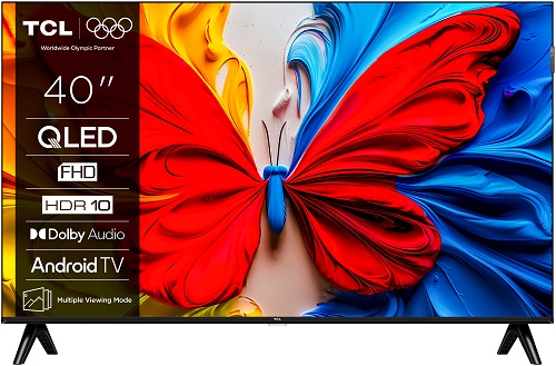 TCL 40S5K SMART TV 40" QLED/FHD/Direct LED/2xHDMI/1xUSB/LAN/Android POŠKOZENÁ KRABICE 40S5KR