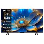TCL 43P71K SMART TV 43" QLED/4K UHD/Direct LED/3xHDMI/2xUSB/LAN/GoogleTV POŠKOZENÁ KRABICE 43P71KR