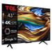 TCL 43P755 SMART TV 43" LED/4K UHD/Direct LED/3xHDMI/USB/LAN/GoogleTV
