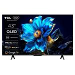 TCL 43P7K SMART TV 43" QLED/4K UHD/Direct LED/3xHDMI/2xUSB/LAN/GoogleTV 43P7KR