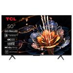 TCL 50C69KS SMART TV 50" QLED/4K UHD/Mini LED/3xHDMI/2xUSB/LAN/GoogleTV POŠKOZENÁ KRABICE 50C69KSR