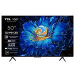 TCL 50C6KS SMART TV 50" QLED/4K UHD/Mini LED/3xHDMI/2xUSB/LAN/GoogleTV POŠKOZENÁ KRABICE 50C6KSR