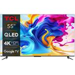 TCL 55C645 TV SMART Google TV QLED/139cm/4K UHD/3100 PPI/50Hz/Direct LED/HDR10+/Dolby Atmos/DVB-T/T2/C/S/S2/VESA