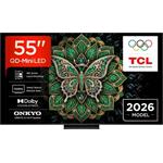 TCL 55C6K PRO SMART TV 55" QLED/4K UHD/Mini LED/144Hz/4xHDMI/1xUSB/LAN/GoogleTV