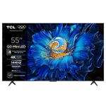 TCL 55C6KS SMART TV 55" QLED/4K UHD/Mini LED/3xHDMI/2xUSB/LAN/GoogleTV POŠKOZENÁ KRABICE 55C6KSR