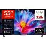 TCL 55P6L SMART TV 55" LED/4K UHD/Direct LED/60Hz/3xHDMI/1xUSB/LAN/GoogleTV