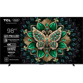 TCL 98C6K SMART TV 98" QLED/4K UHD/Mini LED/144Hz/4xHDMI/USB/LAN/GoogleTV