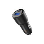 Technaxx Duální autoadaptér, 60 W, USB-A + USB-C, černý (TX-306) 4260358128467