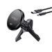 Technaxx Magnetický držák s bezdrátovou nabíječkou do auta, Qi2 15W, MagSafe, černý (TX-323) 4260358128436
