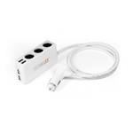 Technaxx nabíječka do auta, 4x USB port (2x 1A, 2x 2,4A), 3x zásuvka 12 V 4260358121185