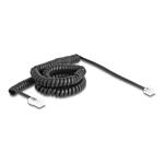 Telephone Cable/Coiled Cable RJ11 plug, Telephone Cable/Coiled Cable RJ11 plug 88481