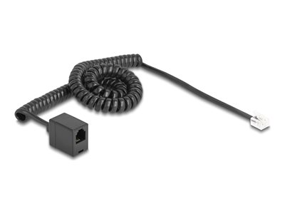 Telephone Cable/Coiled Cable RJ11 plug, Telephone Cable/Coiled Cable RJ11 plug 90232