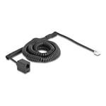 Telephone Cable/Coiled Cable RJ11 plug, Telephone Cable/Coiled Cable RJ11 plug 90347