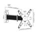Teleskopický držák na Tv Fiber Mounts Telescopic