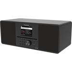 Telestar TOP300 stereo internetové rádio CD/DAB+/Wi-Fi/BT/USB, černá 4262508450046