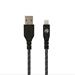 Tellur GREEN ECO, USB-A kabel na Lightning, Apple MFI Certified, 2.4A, 1m, černý 5949120003841