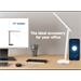 Tellur Smart Light WiFi stolní lampa s nabíječkou, bílá 5949120004084