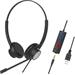 Tellur Wired Headset Voice 420, binaural, USB/3,5mm jack, černá 5949120003766