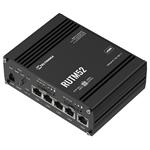 Teltonika RUTM52 průmyslový router, dual SIM + eSIM, 5G dual modem, 5x GLAN, WiFi 5 RUTM52100000