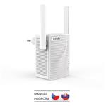 Tenda A15 - WiFi Range Extender AC750 Dual Band, opakovač 750 Mb/s, 1x LAN 100Mb/s, WPS, 2x 2dBi ant