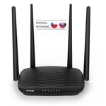 Tenda AC5 WiFi AC Router 1200Mb/s, VPN server/klient, WISP, Universal Repeater, 4x5dBi antény