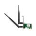 Tenda E12 Wireless AC1200 PCI Express Adapter 1167 Mbps, 2x 5 dBi, Windows 10, PCIe, autoinstall