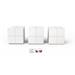 Tenda Nova MW6 (3-pack) WiFi AC1200 Mesh Gigabit system, MU-MIMO, 6x GLAN/GWAN, SMART CZ aplikace