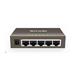 Tenda TEG1005D - 5x 10/100/1000 Mbps Switch, Fanless-bez ventilátorů, ochrana proti přepětí