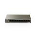 Tenda TEG1109P-8-102W PoE AT switch 8x PoE 802.3af/at + 1x Uplink, 9x 1 Gb/s, PoE 102W, fanless