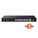 Tenda TEG1128P-24-250W PoE+ Gigabit switch 24x 1Gb/s PoE+ 802.3af/at + 2x SFP + 2x RJ45, 230W, Rack 75011994