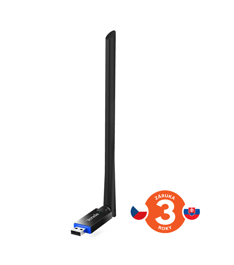 Tenda U11 Pro WiFi AX900 USB Adapter, 886 Mb/s, 802.11 ax/ac/b/g/n, 6 dBi, Windows, Linux, Ubuntu 75012033