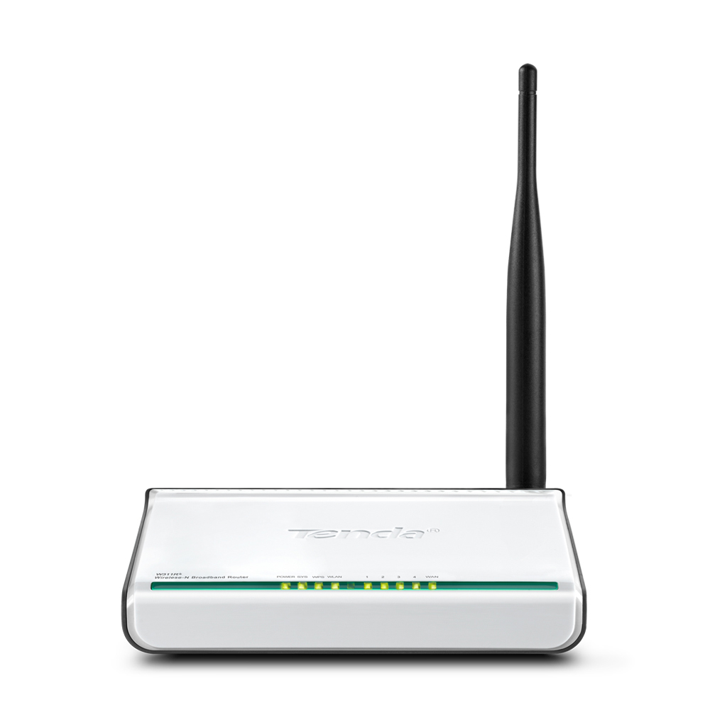 Tenda W311R+ Wireless-N router 150Mbps (4xLAN, 1xWAN) 5dbi rSMA odn ...