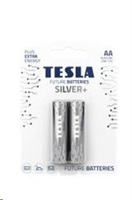 TESLA BATTERIES AA SILVER+ ( LR06 / BLISTER FOIL 2 PCS )