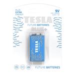 TESLA BLUE+ Zinc Carbon baterie 9V (6F22, blister) 1 ks