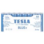 TESLA BLUE+ Zinc Carbon baterie AA (R06, tužková, fólie) 24 ks