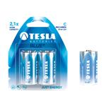 TESLA C BLUE+ R14 ZINC-CARBON 2300mAh BLISTER - PAPIER/ 2