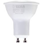 Tesla LED žárovka GU10/3W/230V/250lm/25 000h/3000K teplá bílá/100st