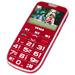 TESLA mobilní telefon pro seniory SimplePhone A50/ 2,3" barevný displej/ DUAL sim/ nabíjecí stojánek/ micro TAMBPSNA50RD