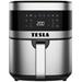 TESLA multifunkční horkovzdušná fritéza AirCook Q60 XL/ 8 programů/ objem 6 litrů/ příkon 1500W/ černo-stř AIRCKQ60XLBLK