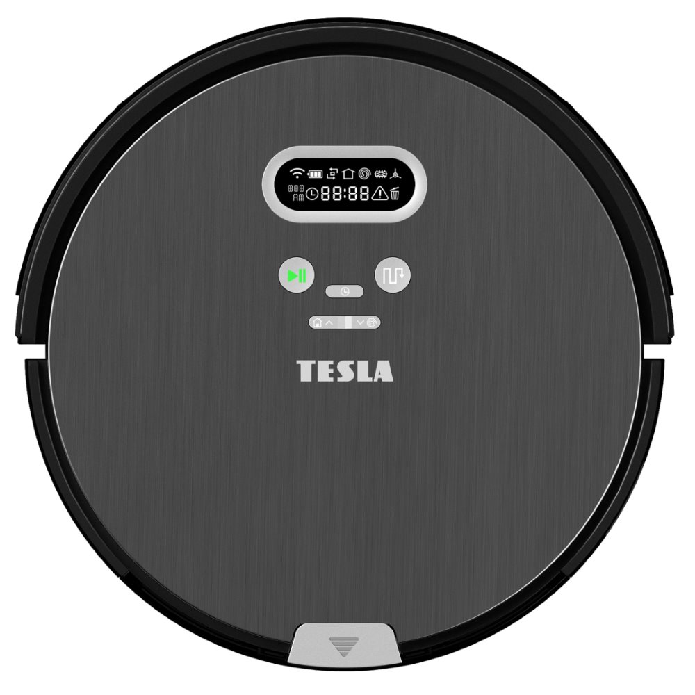 TESLA robotický vysavač RoboStar T80 PRO/ 2v1 vysávání a vytírání/ výkon 22W/ baterie 2600mAh Li-Ion/ provoz 1 ROBT80PGY
