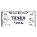 TESLA SILVER+ alkalická baterie AA (LR06, tužková, fólie) 24 ks 1099137213