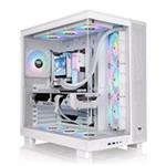 THERMAL TAKE Case View 380 XL TG ARGB, ATX, Průhledná bočnice, 4x 120mm ARGB Fan, bílá CA-11E-00M6WN-00