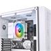 THERMAL TAKE Chladič CPU UX200 SE ARGB, 1x120mm, LGA1851, AM5, bílá CL-P116-AL12SW-A